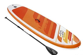 Надувная SUP-доска Aqua Journey 274x76x12см (весло,насос,рюкзак,ремешок,киль)